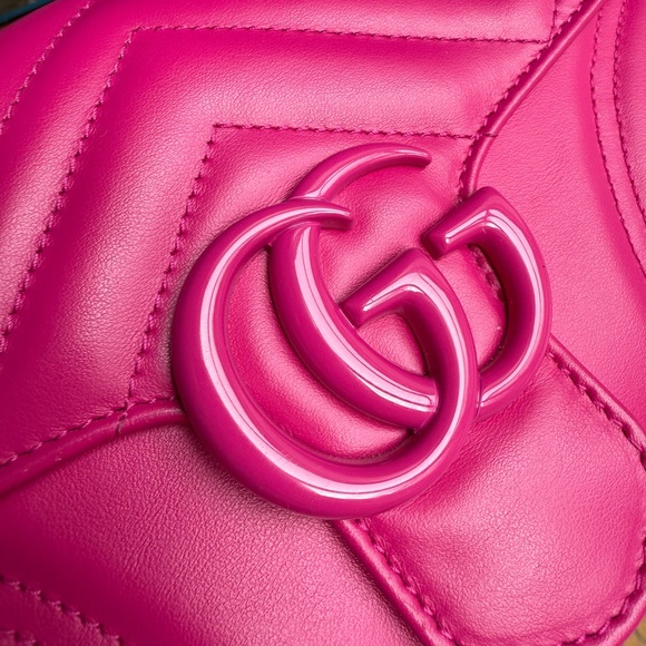 Gucci Pink Leather Women's Bag - Picture 4 of 17